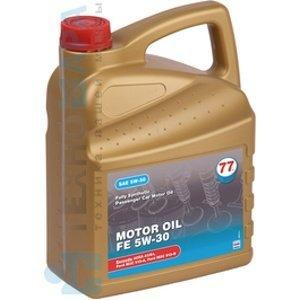 77 Lubricants Motor Oil FE 5W-30 (5 л) 4220817700 Синтетическое моторное масло (Нидерланды) - фото 1 - id-p165763078