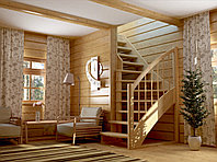 Лестницы для дачи деревянные ЛС-09м