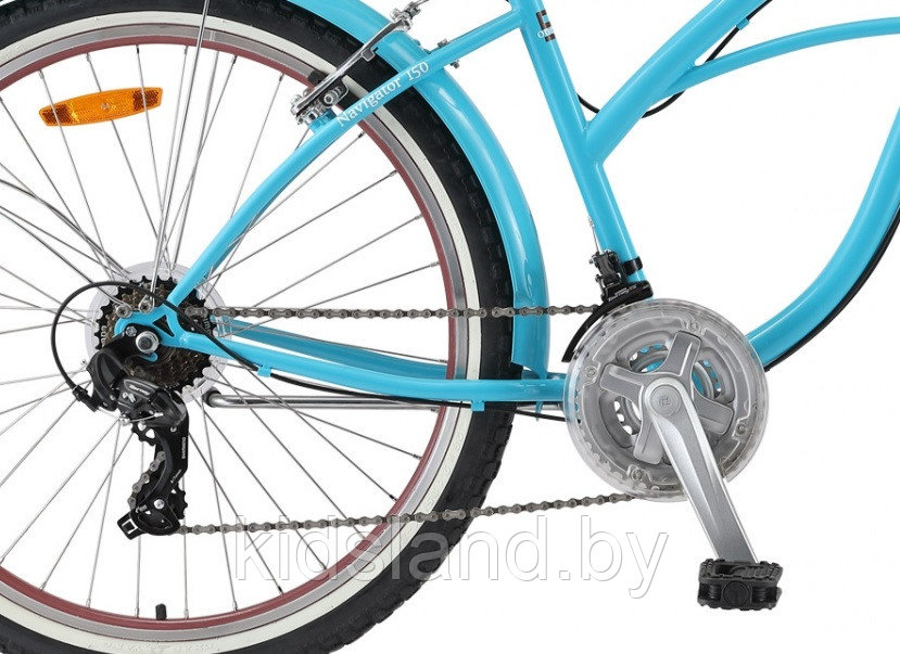 Велосипед Stels Navigator 150 Lady 26" 21-sp (голубой) - фото 3 - id-p176138338
