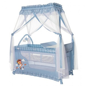 Манеж-кровать детский Lorelli Magic Sleep двухуровневая - фото 1 - id-p176140719