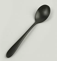 Ложка чайная ,покрытие PVD,черный матовый цвет,серия "Alessi-Black" P.L.