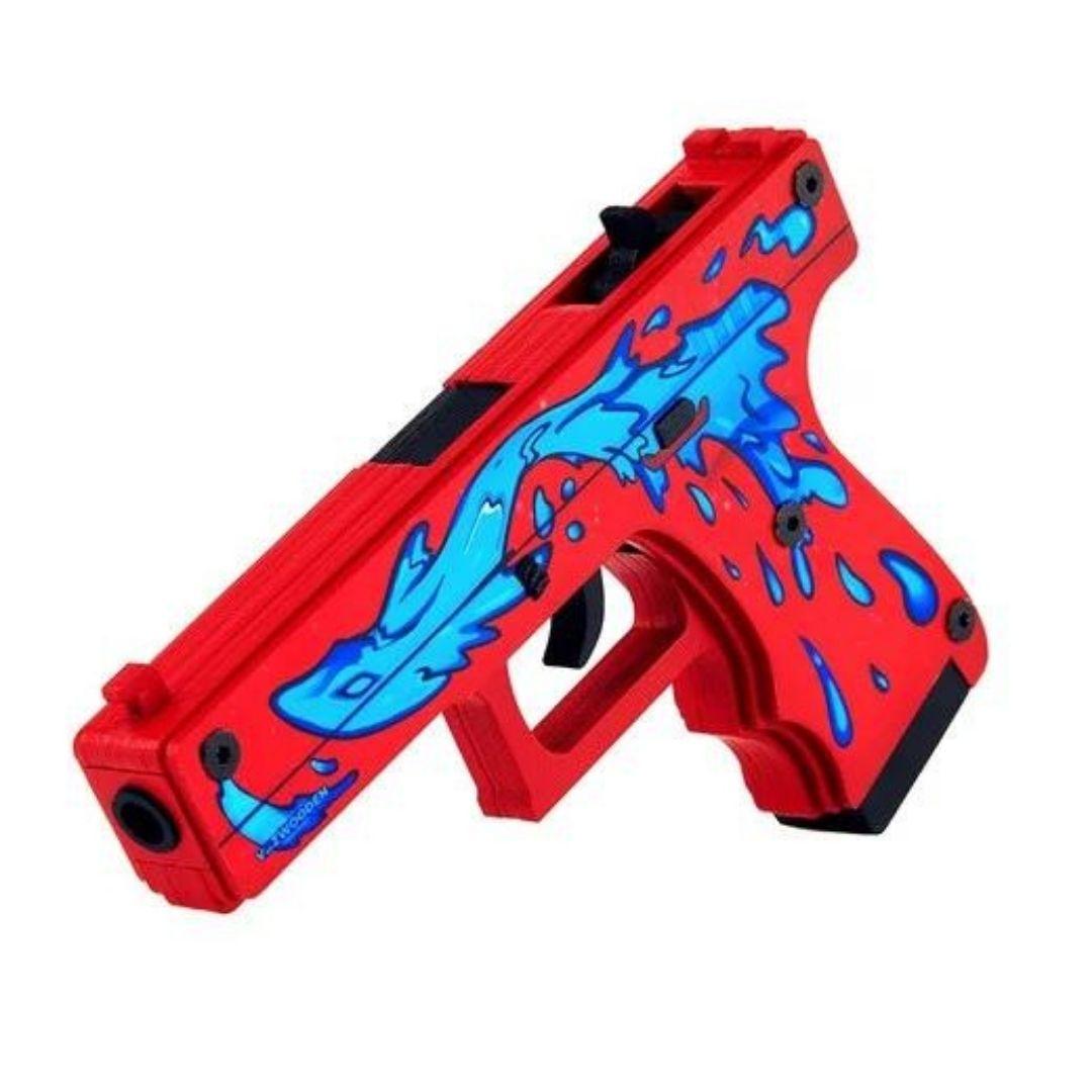 Пистолет VozWooden Active Glock-18 Дух Воды (деревянный резинкострел) - фото 1 - id-p176148615