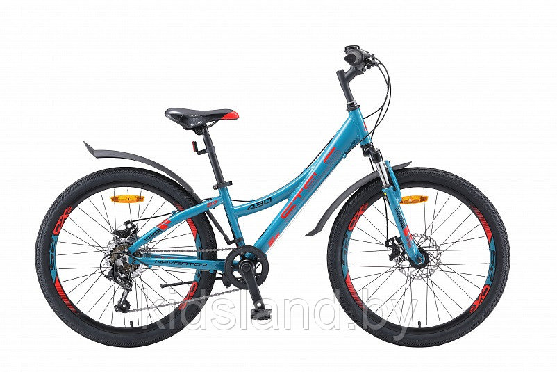 Велосипед Stels Navigator - 430 MD 24'' (синий/красный) - фото 1 - id-p176149149