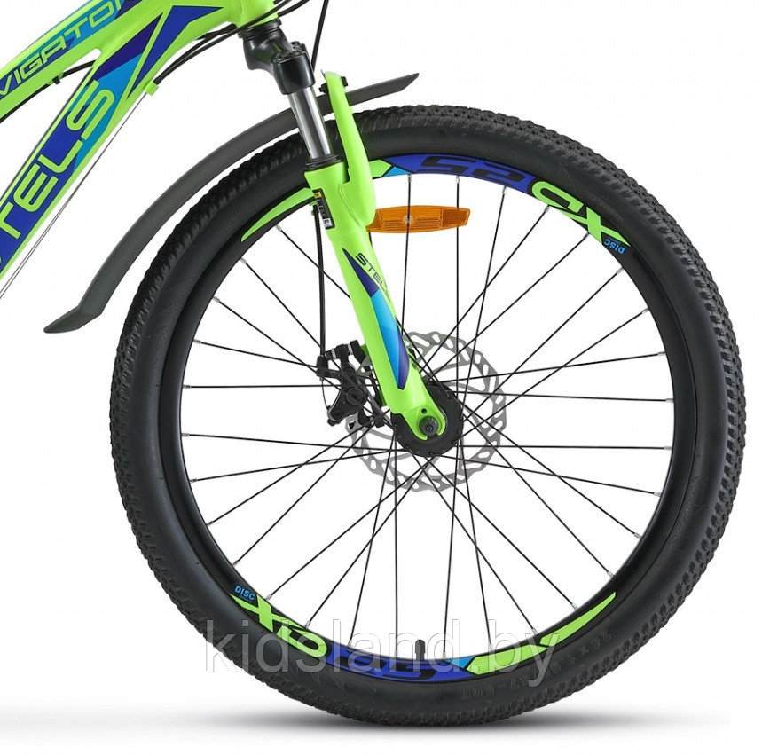Велосипед Stels Navigator - 465 MD 24'' (зеленый/синий) - фото 5 - id-p176149348