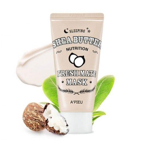 Питательная ночная маска для лица Fresh Mate Shea Butter Mask (Nutrition) (A'PIEU), 50мл - фото 1 - id-p176151743