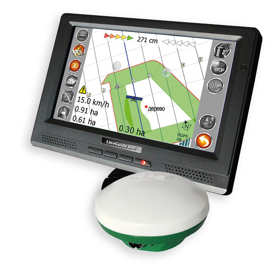 GPS системы паралелльного вождения LD-Agro LineGuide 800 c приемником EPS - фото 1 - id-p176154171