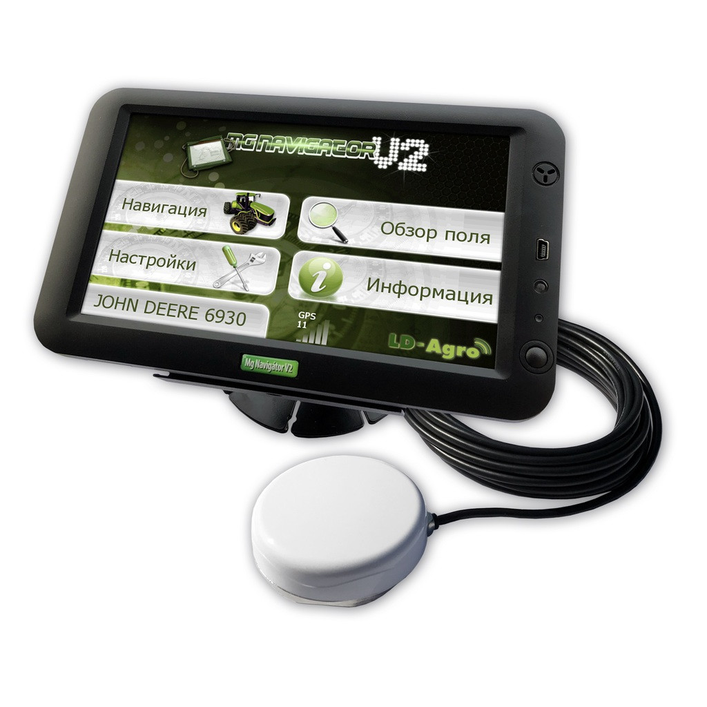 GPS системы паралелльного вождения LD-Agro Mg Navigator V2 с приемником GeoX4 - фото 1 - id-p176154173