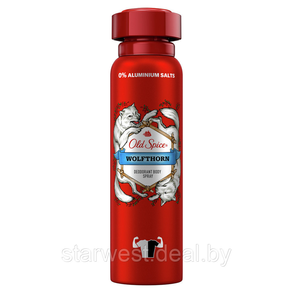 Old Spice WOLFTHORN 150 мл Мужской аэрозольный дезодорант-спрей - фото 4 - id-p162644790