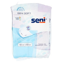 Гигиенические пеленки впитывающие Seni Soft 90 х 60 см, 5 шт