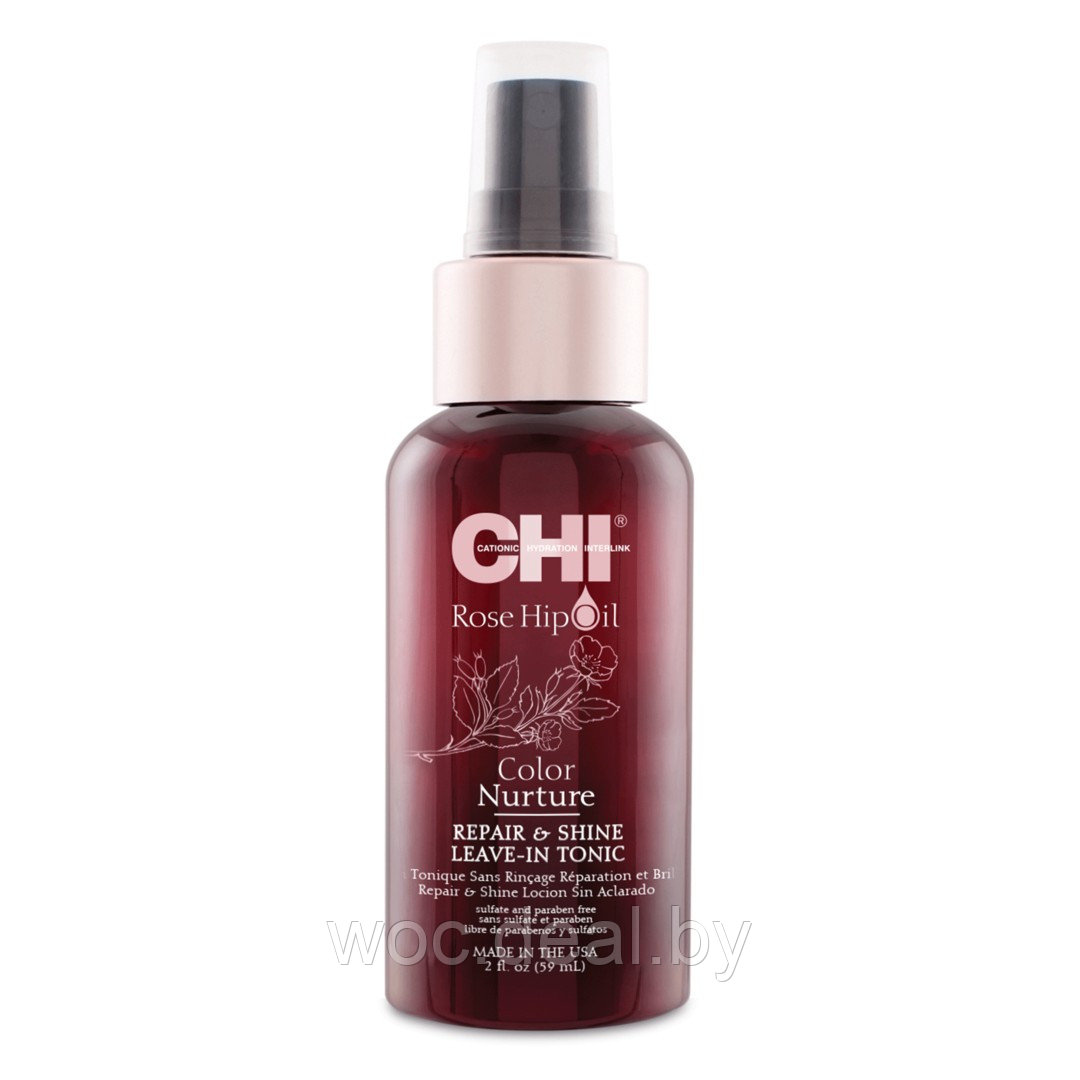 CHI Несмываемый кондиционер для окрашенных волос Rose Hip Oil 118 мл - фото 1 - id-p176159852