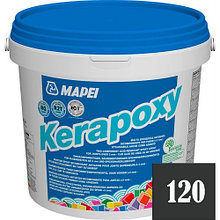 Эпоксидная фуга Mapei KERAPOXY  120 (черная) 10 кг