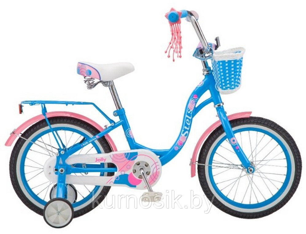 Детский велосипед Stels Jolly 16" V010 (3-5 лет) синий