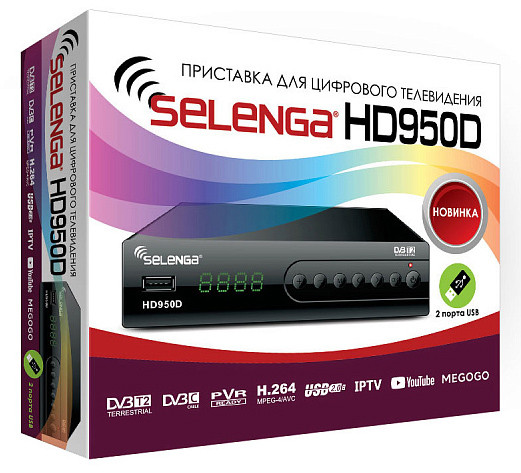 Приемник цифрового ТВ SELENGA HD950D