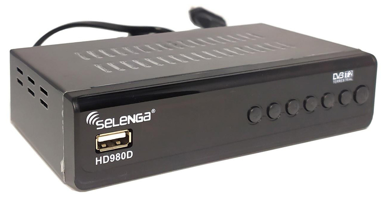 Приставка для цифрового ТВ SELENGA HD980D