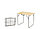 Стол складной Totem 70x50x60см, арт. TTF-015, фото 2