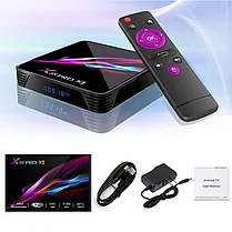 Смарт-приставка TV BOX X88 Pro X3 S905X3, BT+5Ghz, Android 9.0 (4Gb/128Gb), фото 3