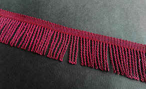 Бахрома "мишурная" декоративная цвета фуксии.