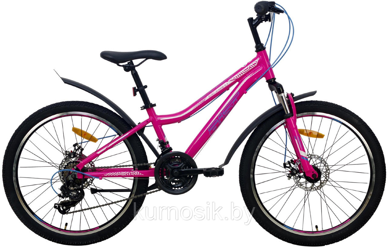 Подростковый велосипед AIST Rosy Junior 2.1 24" розовый - фото 1 - id-p176186082