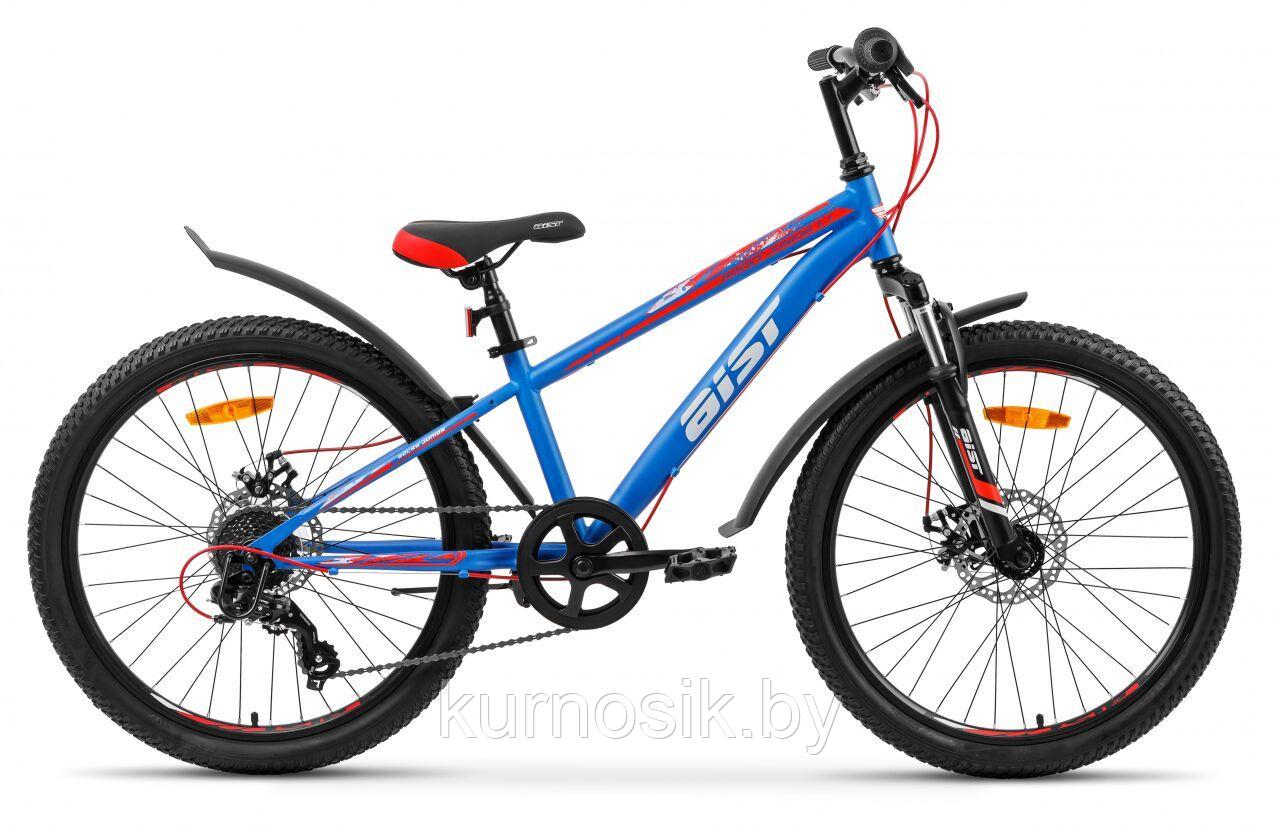 Подростковый велосипед AIST Rocky Junior 1.1 24" синий