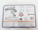 Пневматический пистолет Crosman PSM45 (Glock 17), фото 6