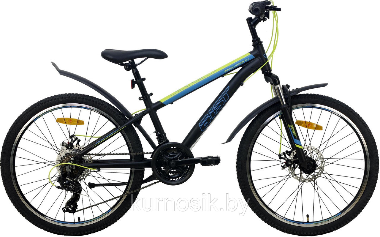 Подростковый велосипед AIST Rocky Junior 2.1 24" черный - фото 1 - id-p176187267