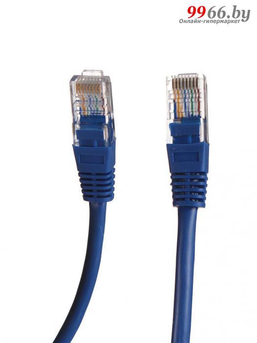 Сетевой кабель Gembird Cablexpert UTP cat.5e 10m Blue PP12-10M/B