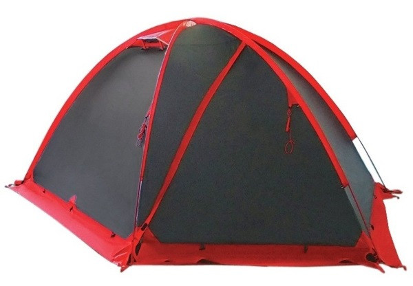 Палатка туристическая 3-х местная Tramp Rock 3 (V2) (8000 mm) - фото 1 - id-p176187868