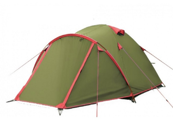 Палатка туристическая 3-х местная Tramp Lite Camp 3 (V2) (4000 mm)