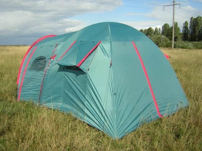 Палатка туристическая 4-х местная Tramp Anaconda (V2) (5000 mm) - фото 2 - id-p176187876