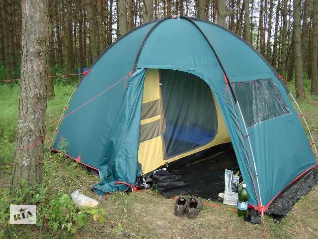 Палатка туристическая 4-х местная Tramp Bell 4 (V2) (4000 mm) - фото 2 - id-p176187880