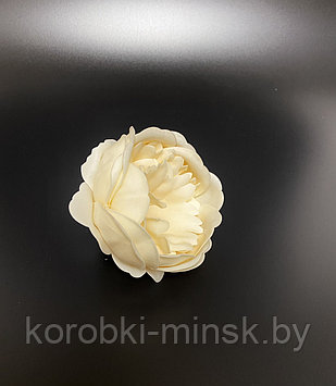 Декоративный цветок-мыло «Пионы» 8,5*6см 1шт. Персик