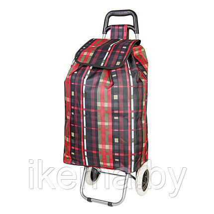 Хозяйственная сумка-тележка, цвет №3 бордо (XY-021) Каркас: 95х35х28 cм., фото 2
