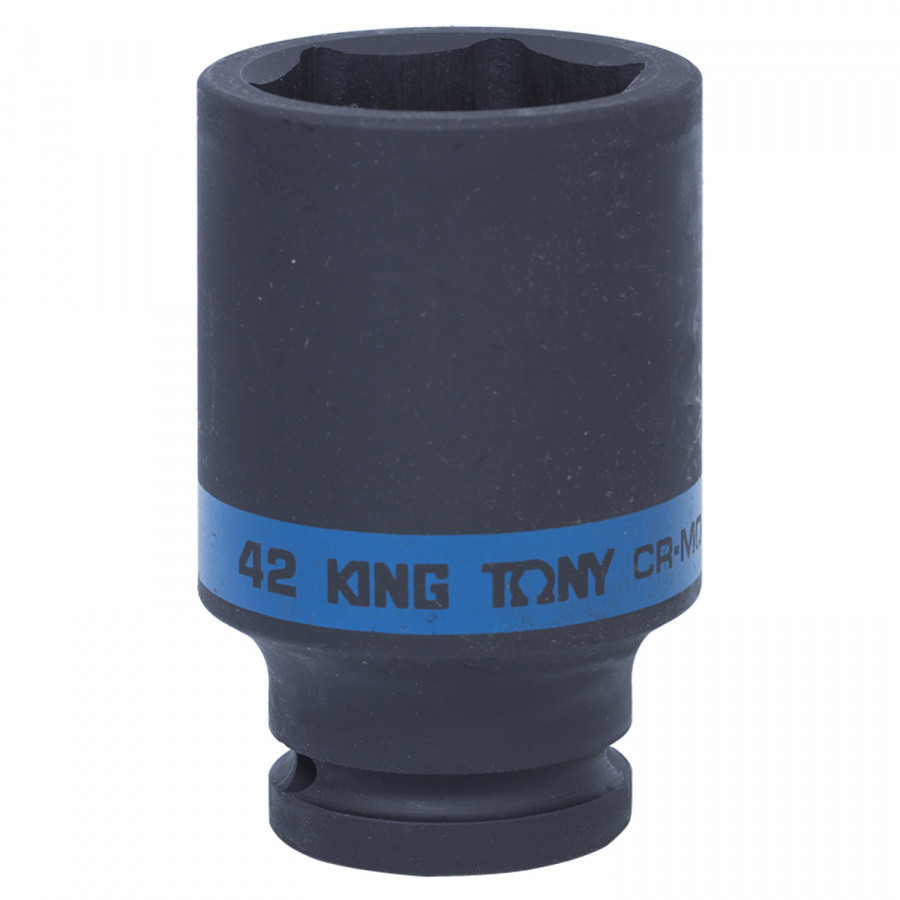 643542M KING TONY Головка торцевая ударная глубокая шестигранная 3/4", 42 мм KING TONY 643542M - фото 1 - id-p176200711