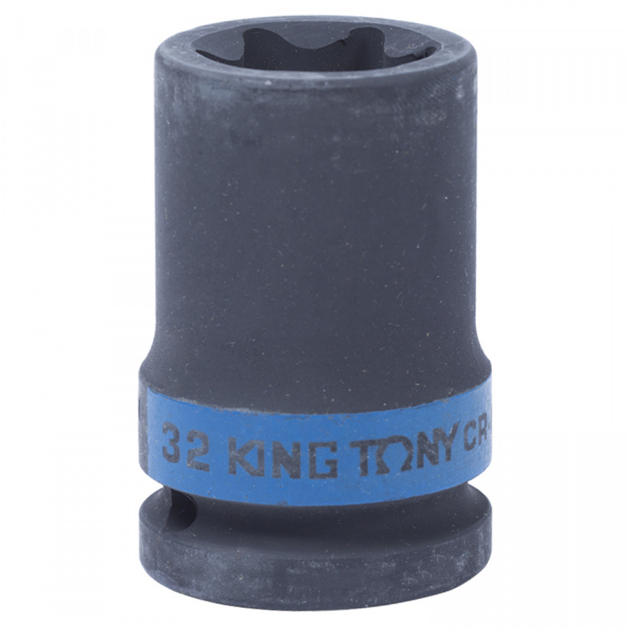 657532M KING TONY Головка торцевая ударная TORX Е-стандарт 3/4", E32, L = 56 мм KING TONY 657532M