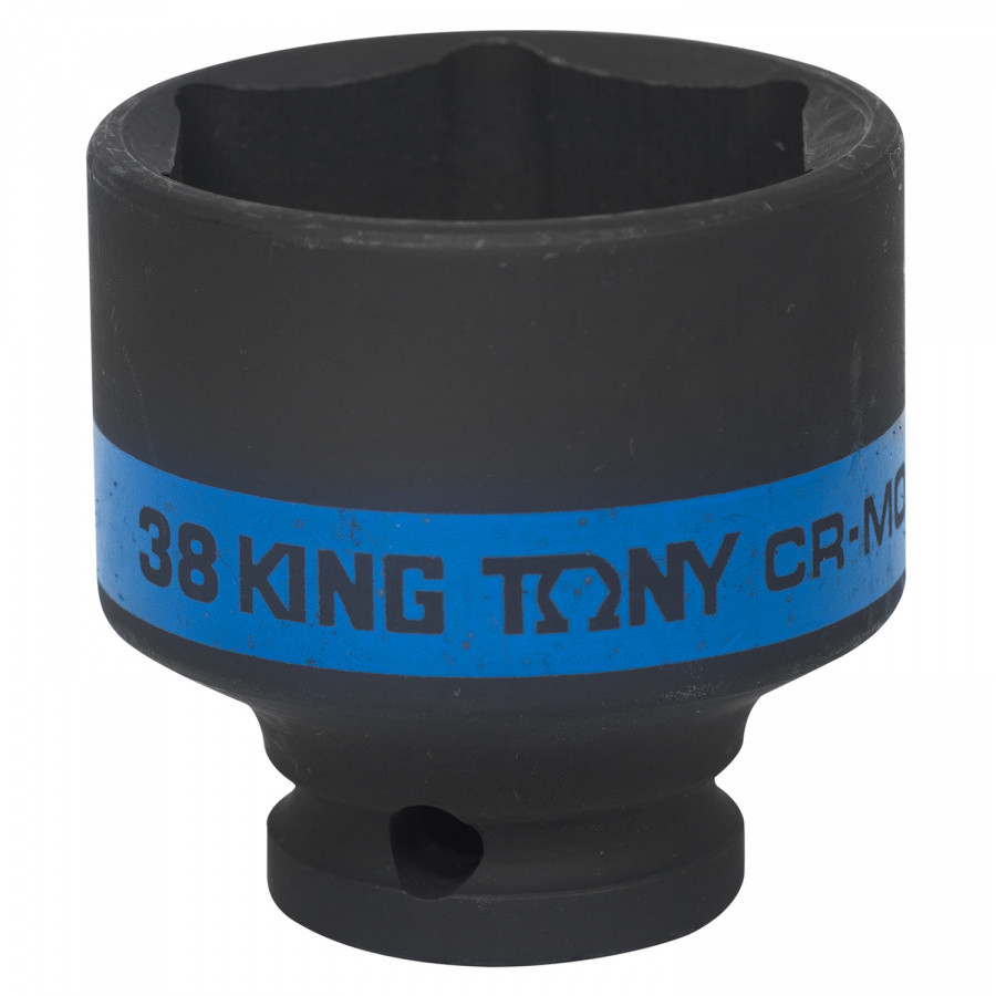 453538M KING TONY Головка торцевая ударная шестигранная 1/2", 38 мм KING TONY 453538M