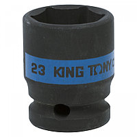 453523M KING TONY Головка торцевая ударная шестигранная 1/2", 23 мм KING TONY 453523M