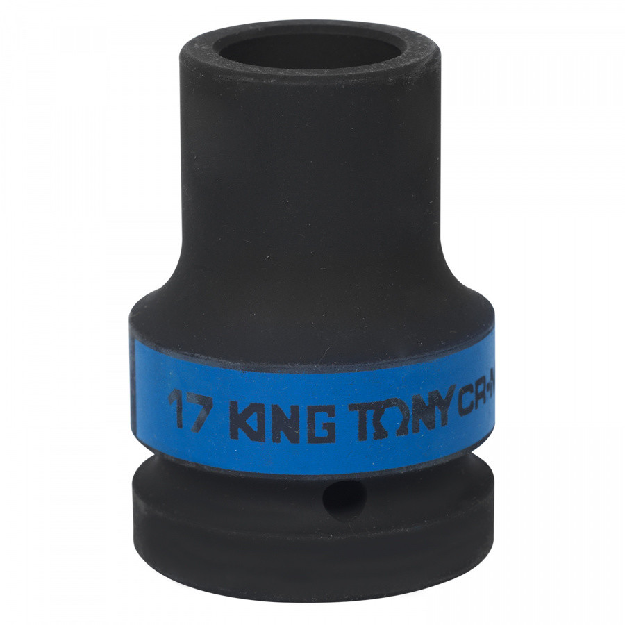 853417M KING TONY Головка торцевая глубокая ударная четырехгранная 1", 17 мм, футорочная KING TONY 853417M