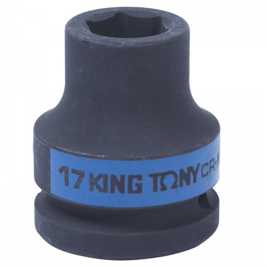 653517M KING TONY Головка торцевая ударная шестигранная 3/4", 17 мм KING TONY 653517M