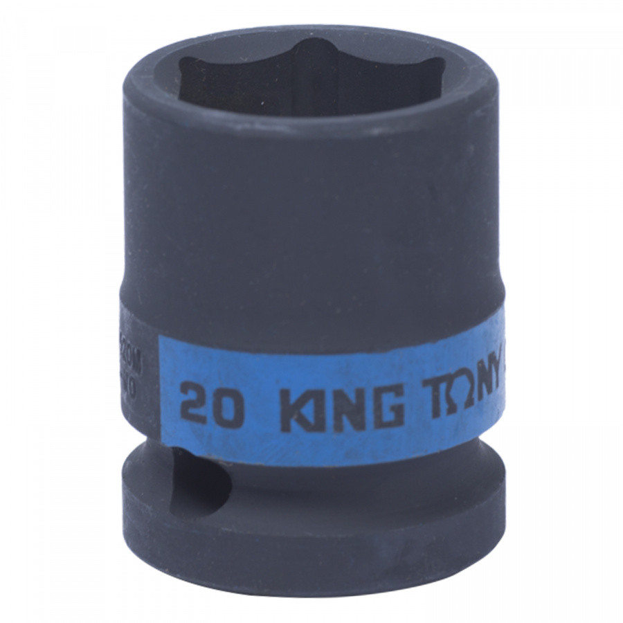 453520M KING TONY Головка торцевая ударная шестигранная 1/2", 20 мм KING TONY 453520M