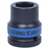 653522M KING TONY Головка торцевая ударная шестигранная 3/4", 22 мм KING TONY 653522M