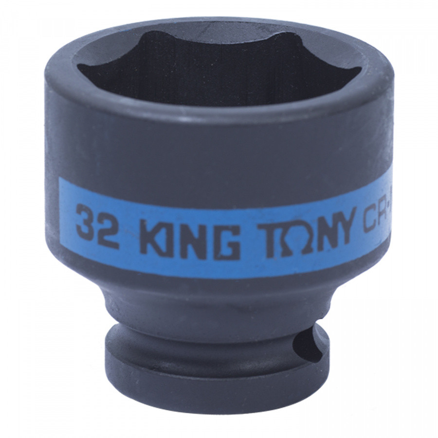 453532M KING TONY Головка торцевая ударная шестигранная 1/2", 32 мм KING TONY 453532M