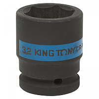653532M KING TONY Головка торцевая ударная шестигранная 3/4", 32 мм KING TONY 653532M