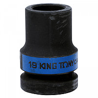 853419M KING TONY Головка торцевая глубокая ударная четырехгранная 1", 19 мм, футорочная KING TONY 853419M