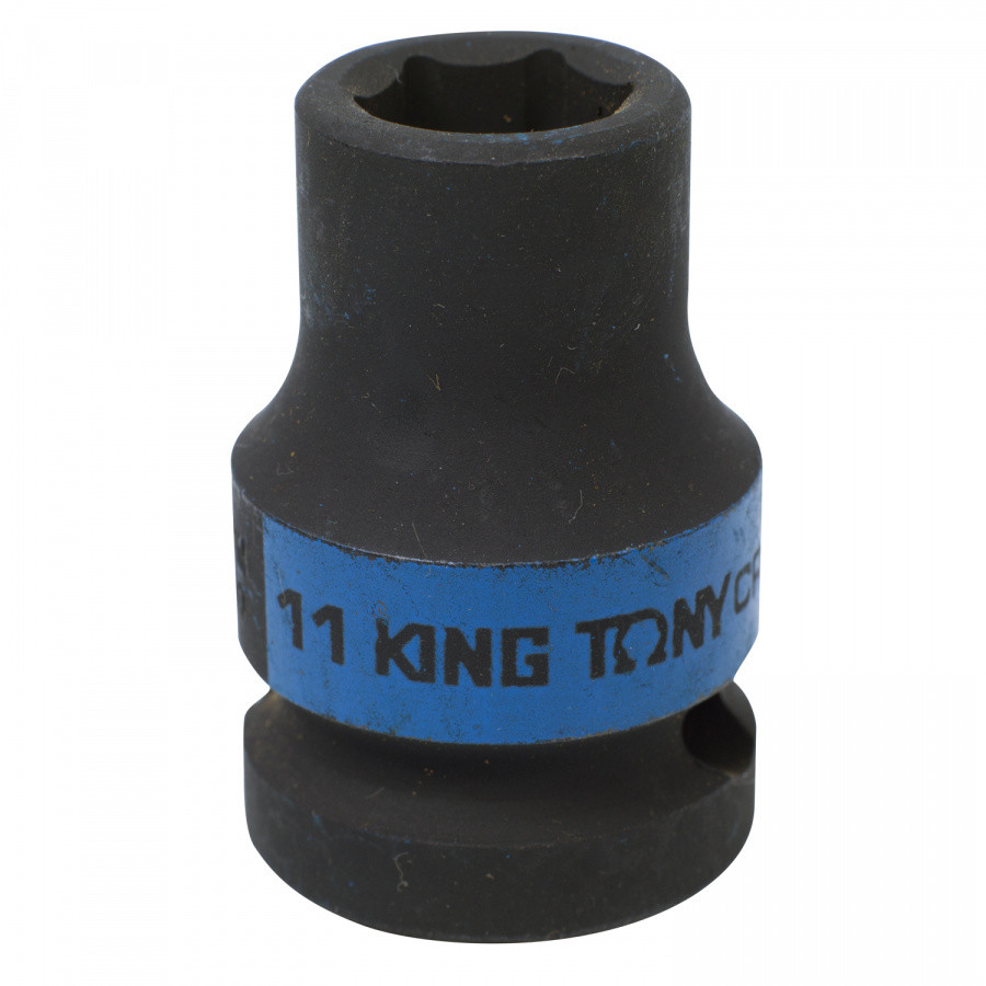 453511M KING TONY Головка торцевая ударная шестигранная 1/2", 11 мм KING TONY 453511M