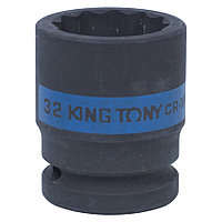 653032M KING TONY Головка торцевая ударная двенадцатигранная 3/4", 32 мм KING TONY 653032M