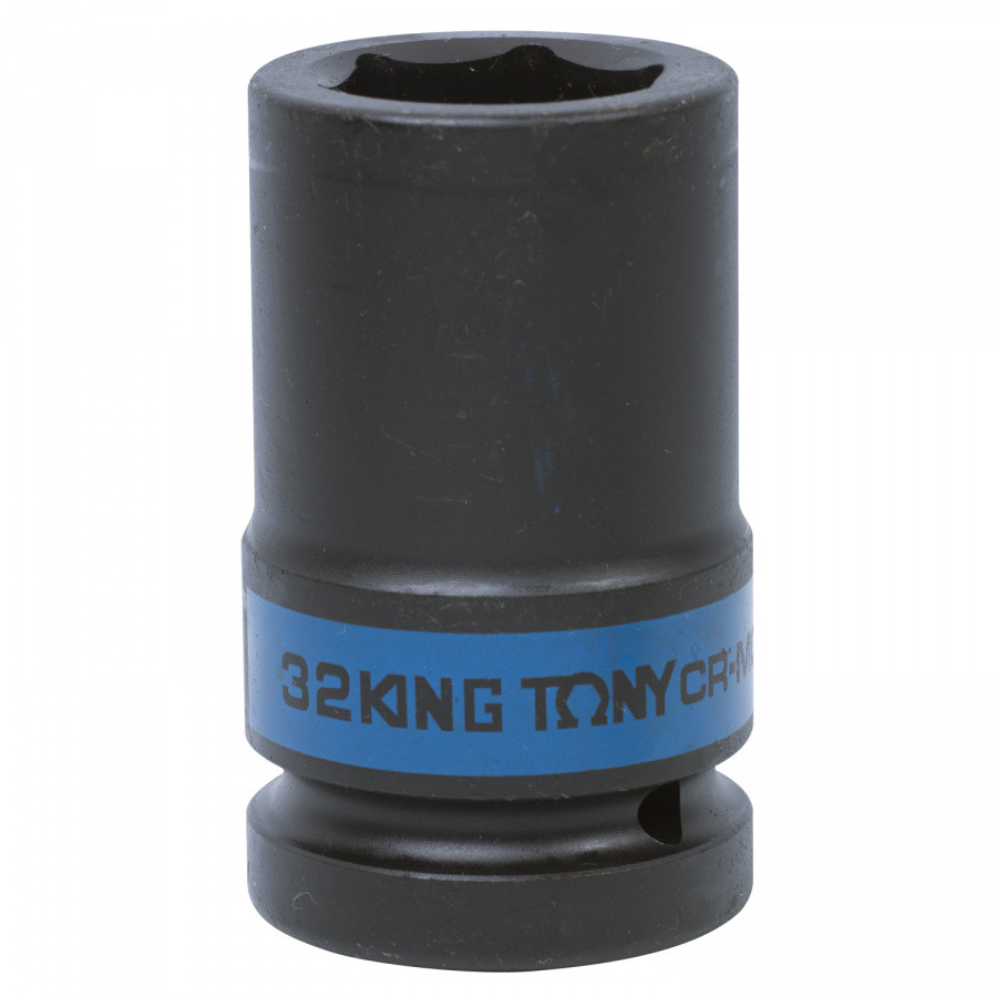 843532M KING TONY Головка торцевая ударная глубокая шестигранная 1", 32 мм KING TONY 843532M