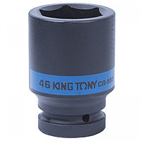 843546M KING TONY Головка торцевая ударная глубокая шестигранная 1", 46 мм KING TONY 843546M
