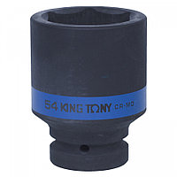 843554M KING TONY Головка торцевая ударная глубокая шестигранная 1", 54 мм KING TONY 843554M
