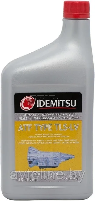 Масло трансмиссионное IDEMITSU ATF TYPE TLS-LV (Toyota ATF WS) 0,946л 10114042B