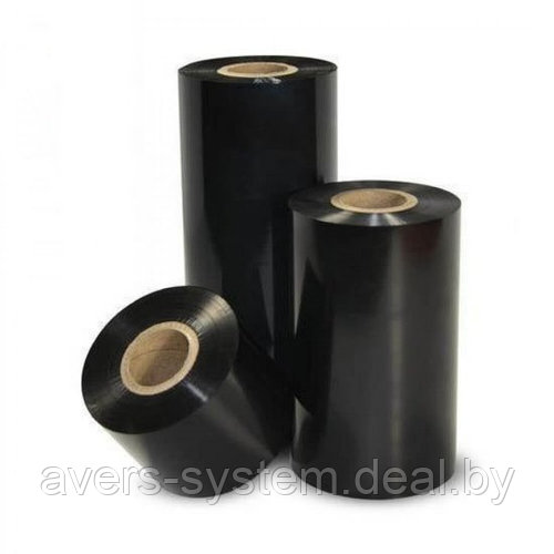 Термотрансферная лента (Риббон) Wax Premium 64*74 (ID#176187329 ...
